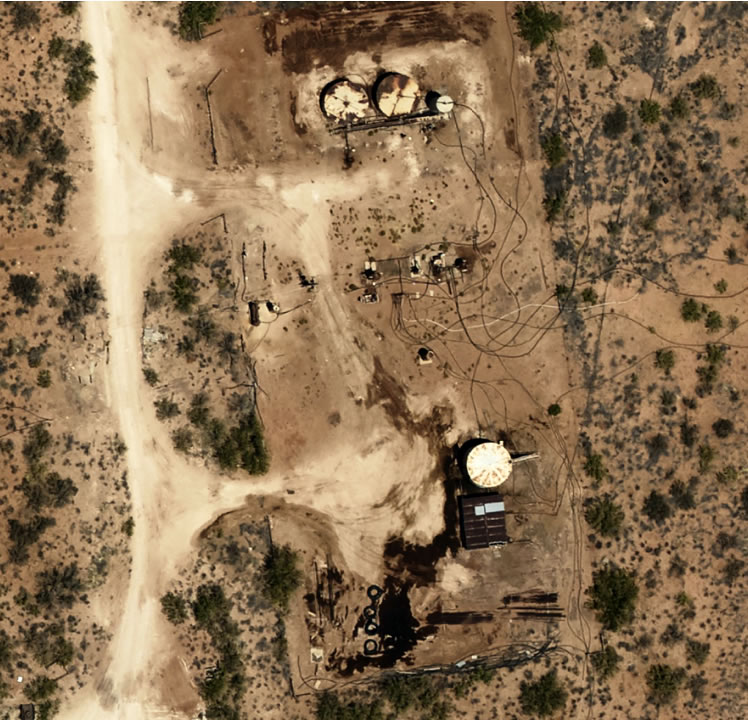 Ranch Oil Spills Assessment Using Aerial Imagery