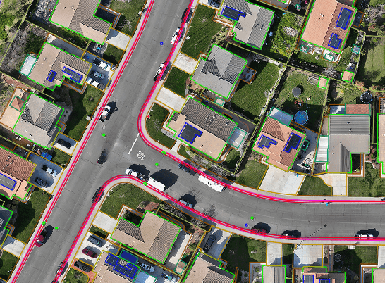 Planimetric Mapping Existing Infrastructure