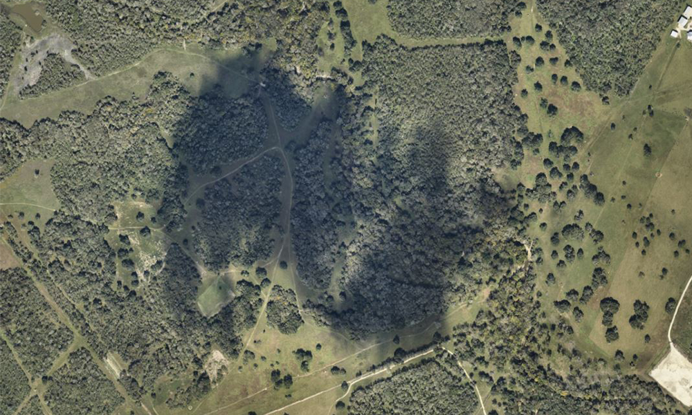 cloud shadows aerial imagery